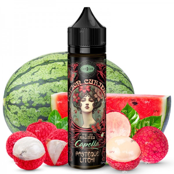 Wassermelone Litschi (Capella-Aromen) - 50/70ml Shortfill - Potion Curieuse Curieux