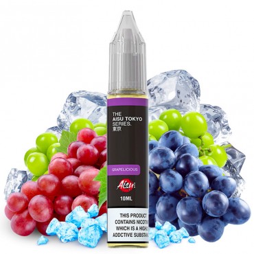 Grapelicious - 10ml NikotinSalz - Aisu Tokyo Zap Juice - Liquid