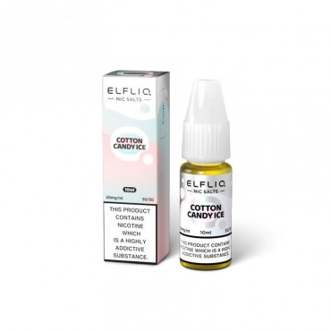Cotton Candy Ice - 10ml NikotinSalz - ElfLiq von Elfbar - Liquid