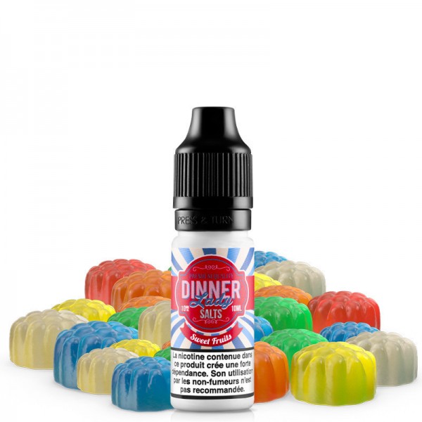 Sweet Fruits - 10ml NikotinSalz - Dinner Lady - Liquid
