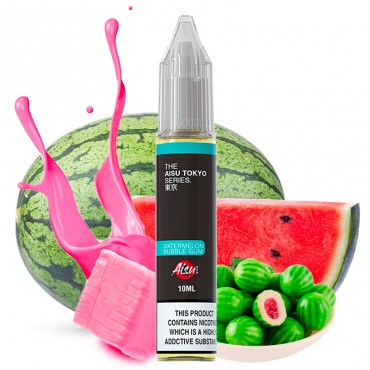 Watermelon Bubble Gum - 10ml NikotinSalz - Aisu Tokyo Zap Juice - Liquid