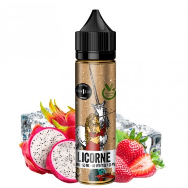 Licorne (Erdbeere & Drachenfrucht) - Shortfill Format Vegetol - Astrale | 50ml