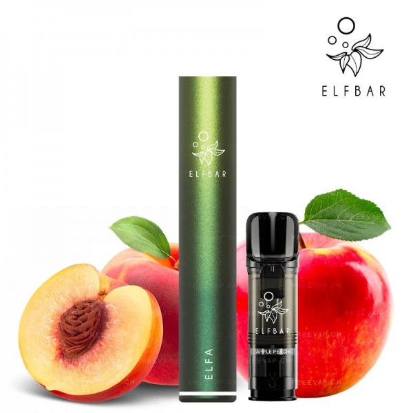 ELFA PRO Pod Kit - Apple Peach/Aurora Green - Elf Bar