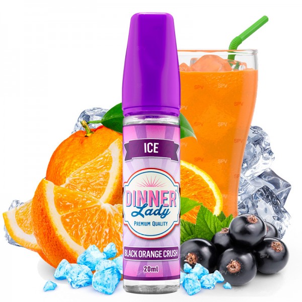 Black Orange Crush - Ice | Longfill 20 ml in 60 ml