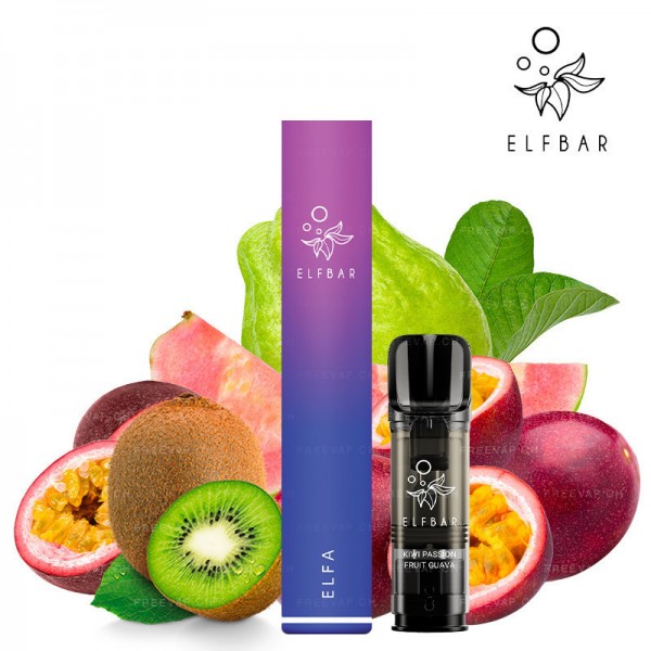 ELFA PRO Pod Kit - Passion Kiwi Guava/Aurora Purple - Elf Bar
