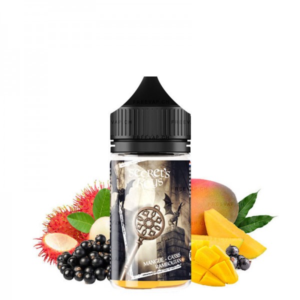 DIY Aroma Silver Key (Cassis, Mango & Rambutan) - Secret's Lab | 30 ml