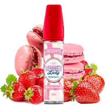 Strawberry Macaroon - Desserts | Longfill 20 ml in 60 ml